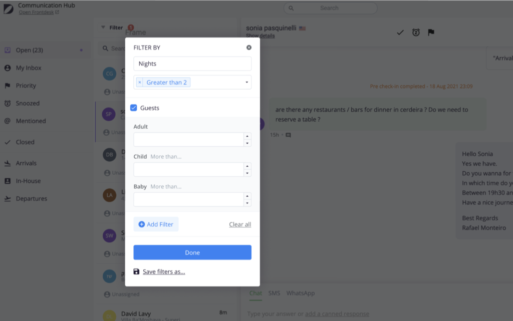 Guest Personalization