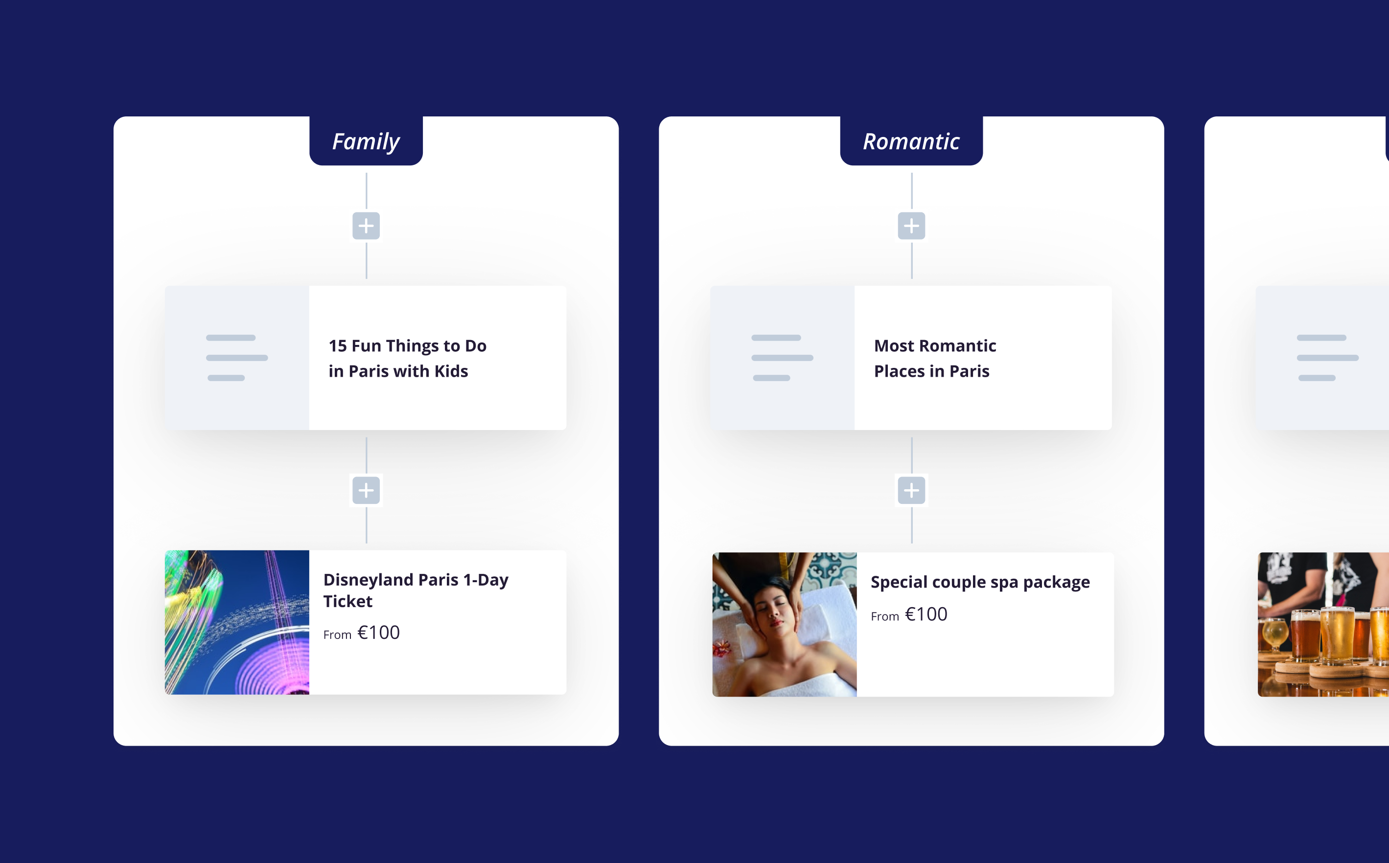 customized upsells with Duve
