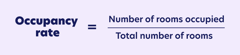 Occupancy rate formula