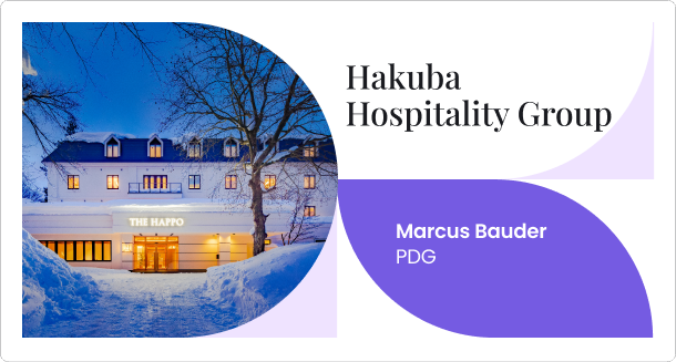 Hakuba Hospitality maintient un taux de satisfaction des clients à 4,8 étoiles tout en en optimisant le check-in et les opérations grâce à Duve