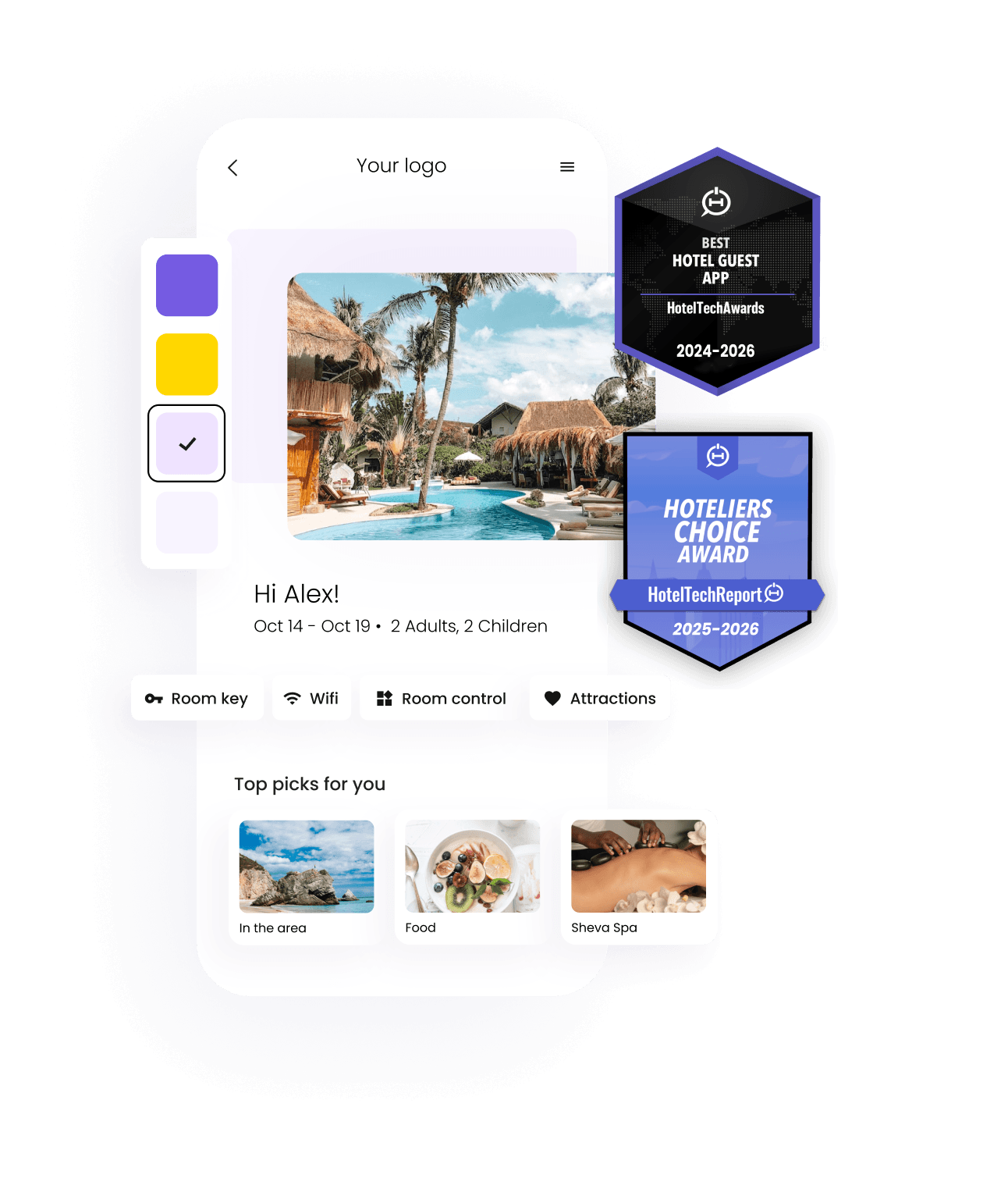 Branding Guest app for hotels