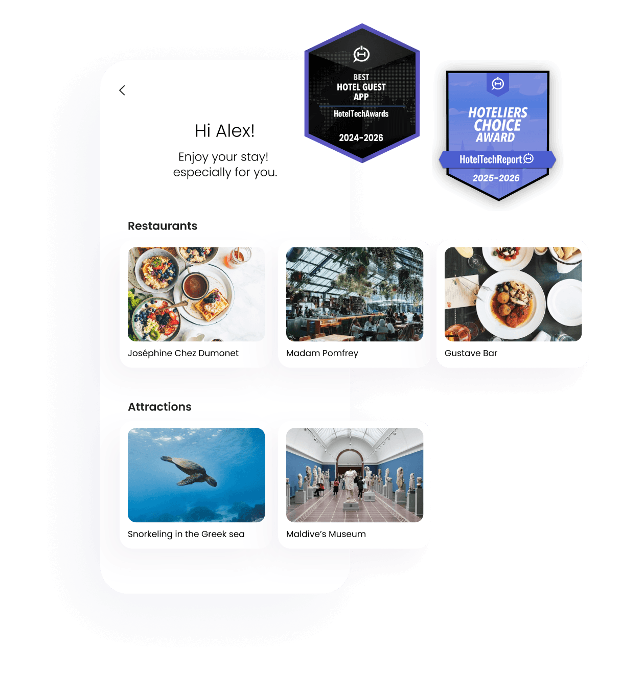 Hotel Personalized Upsell Platform