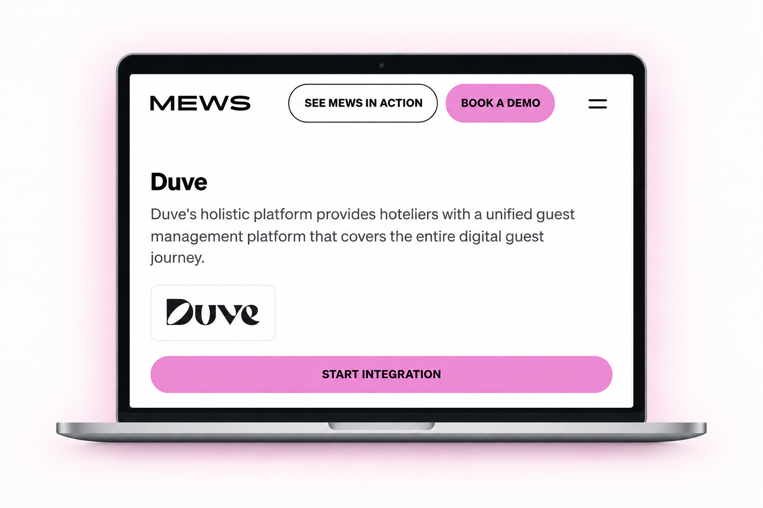 Duve Mews Integration
